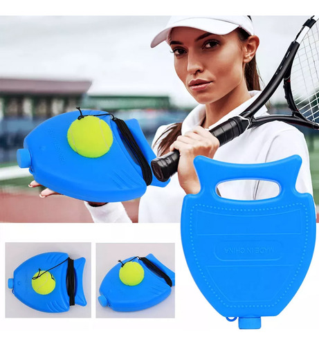 Equipo De Entrenamiento De Tenis Rebotable Para Practicar En