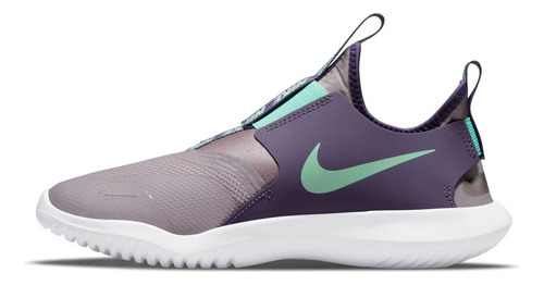 Tenis para niños Nike Flex Runner color morado - niños 1.5 Y US