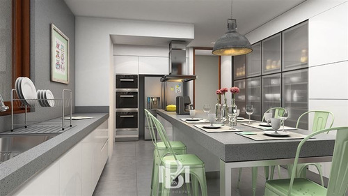 Imagen 4 de 7 de Departamento En Venta De 4 Dorm. En Las Condes
