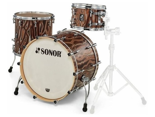 Bateria Sonor Prolite Maple Bombo Ciego Elder Tree Pl322nmet