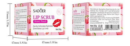 Esfoliante De Batom De Abacate Lipstick Hidratante Week Lips