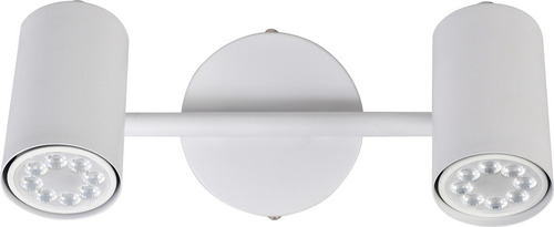 Aplique Memo 2 Luces Blanco Para Gu10 Led Candil