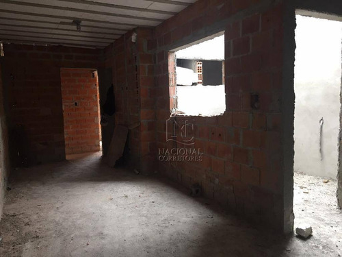 Cobertura Com 2 Dormitórios À Venda, 100 M² Por R$ 280.000 - Parque Novo Oratório - Santo André/sp - Co4358
