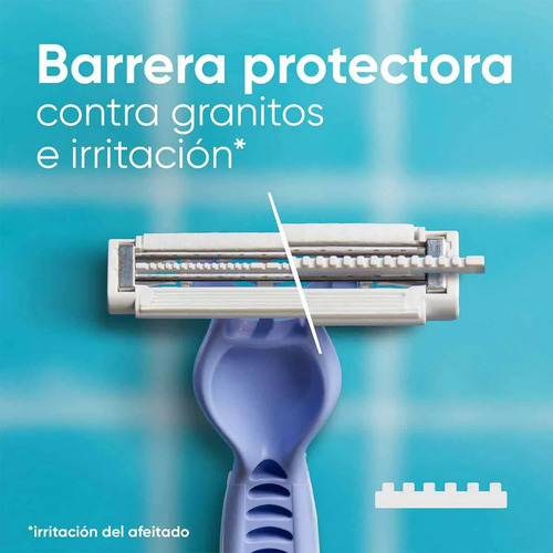 Rastrillo Gillette Venus Íntima Con Barrera Protectora 4pzas