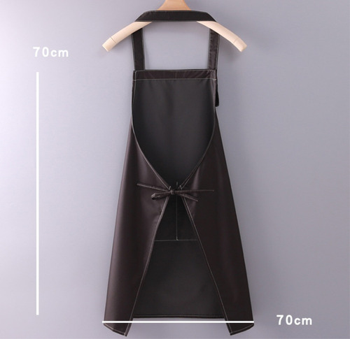 1 Delantal Impermeable Y A Prueba De Aceite Con Bonito Estam
