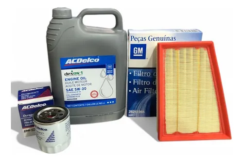 Kit Cambio Aceite 5w30 Chevrolet Onix 1.0 Turbo +2filtros