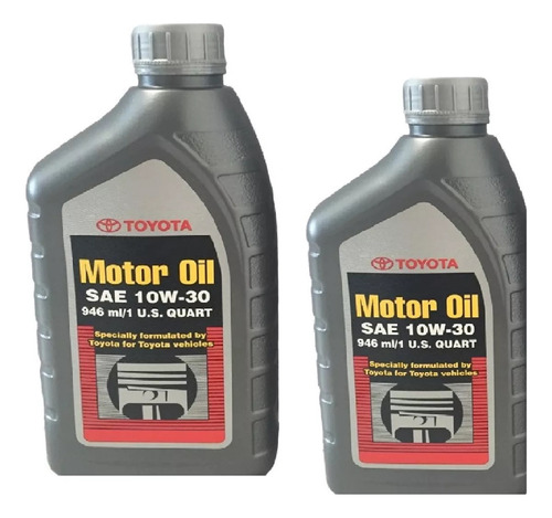 Kit Filtro Aceite+aceite  4lts Original Toyota Yaris 99-18