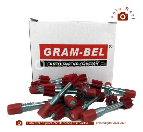 Imagen 6 de 9 de Perno Concreto Grambel Js-2025 8mm Colganteo Suspension