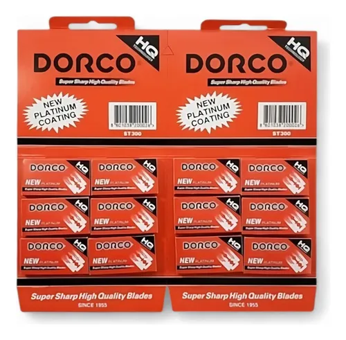 Blíster Hojillas Dorco Rojas