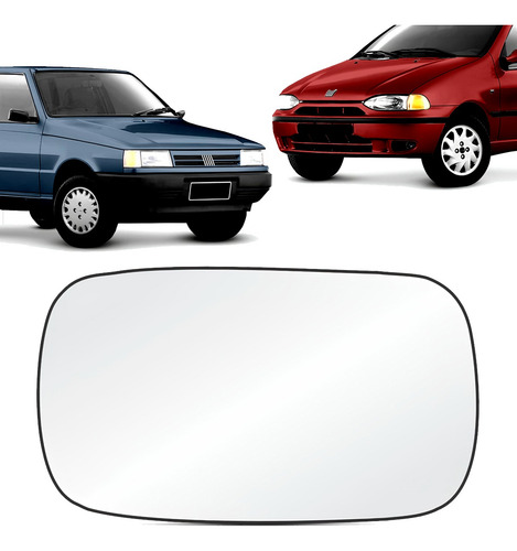 Lente Retrovisor Base Palio Siena Strada 96 A 00 Uno 95 A 04