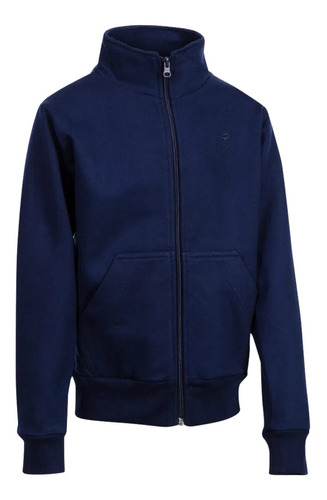 Campera Topper Niños Frisa Colegial Azul O