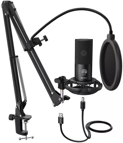  SUNMON Fifine K688 Boom Arm, Mic Stand Boom Arm