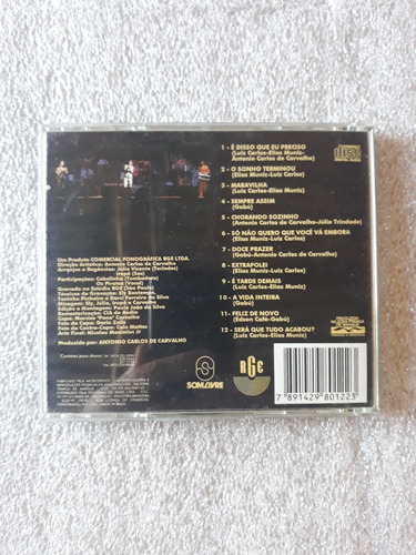 Cd Raça Negra - O Sonho Terminou 1995 (Usado)
