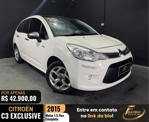 Citroën C3 1.5 Exclusive Flex 5p