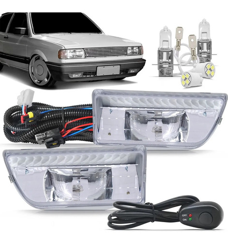 Kit Completo Faros Camineros Gol Cuadrado 1991 1992 1993 94