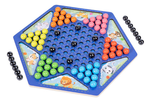 Pp Juego De Ajedrez Magnético De Damas Chinas, Clásico Para