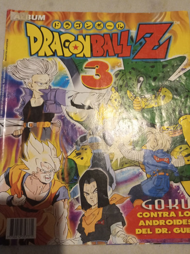 Album De.figuritas Dragonball Z 3 Totalmente Vacio..leer..