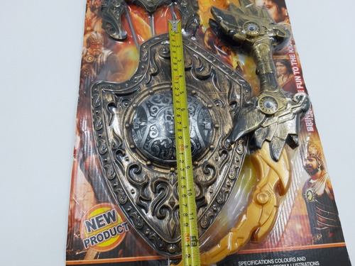 Set Armadura Romana Con Escudo Mascara Y Arco Con Flechas