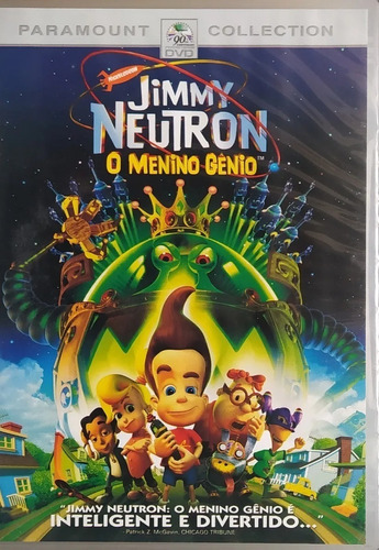 Dvd Jimmy Neutron O Menino Gênio - Lacrado