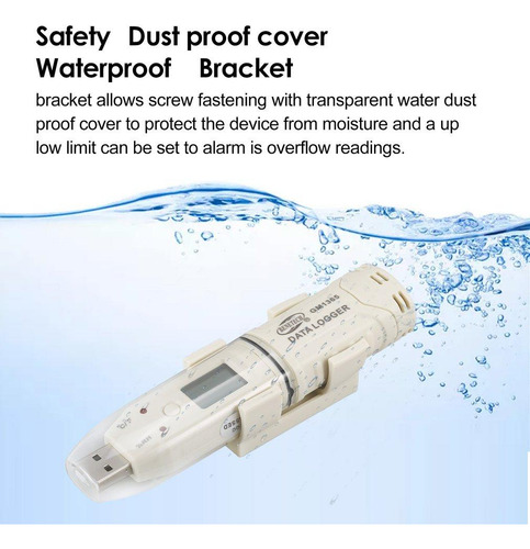 Data Logger Usb De Humedad Y Temperatura - Benetech Gm1365