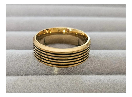 Anillo Argolla Hombre Mujer Acero Inoxidable