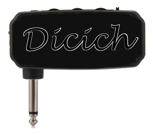 Amplificador Amplug Dicich Mini Diseño De Bolsillo Guitarra