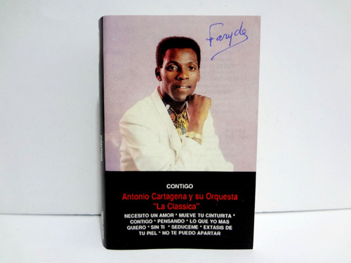 Cassette Antonio Cartagena - Contigo (1991) Csc Perú