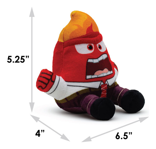 Juguete De Peluche Para Perros Disney Inside Out Anger, 15 C