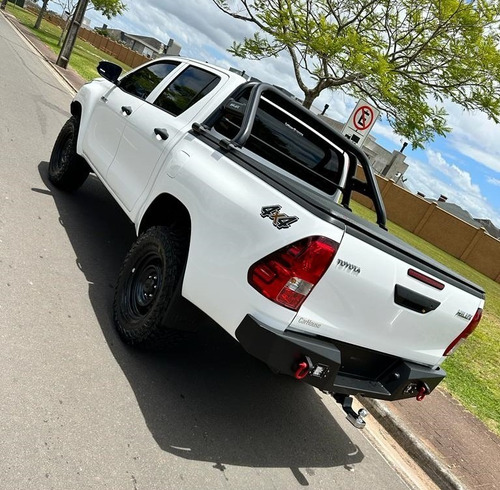 Kit Parachoques Hilux 19/23 Cabine Dupla Com Engate