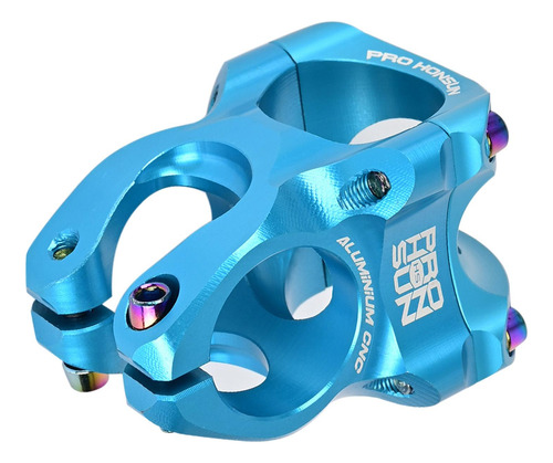 Manillar Ligero De Bicicleta De Montaña Vástago Corto Azul