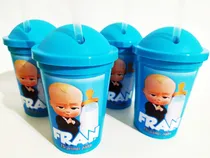 Comprar Vasos Milkshake Personalizados - Jefe En Pañales X20