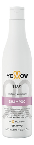 Yellow Shampoo Liss Salt Free Keratina Y Amaranto X 500 Ml