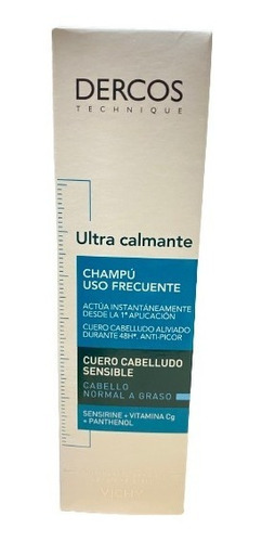 Dercos Shampoo Ultra Calmante Cuero Cabelludo Sensible 200ml