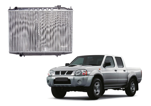 Radiador Agua Motor Compatible Con Nissan Terrano 2.5 03-14 