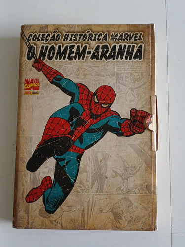 Coleção Histórica Marvel Homem-aranha 1 Ao 4. 4 Vols + Capa