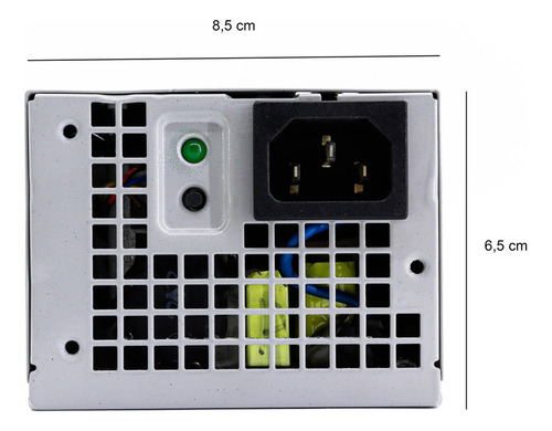 Fonte de alimentação para PC Dell OptiPlex H250AD-00 250W  cinza 110V/220V