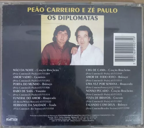 Peão Carreiro e Zé Paulo - Os Diplomatas º - Vinil Records