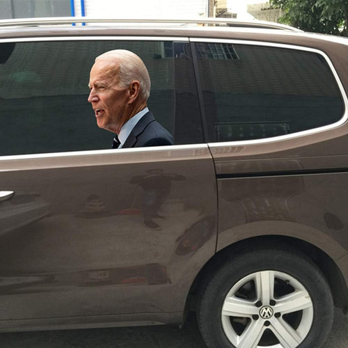 Joe Biden - Adhesivo Para Ventana De Automóvil, Paseo Con Bi