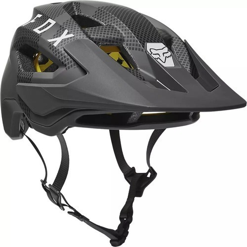 Casco Fox Modelo Speedframe Grey Camo Con Mips Mtb