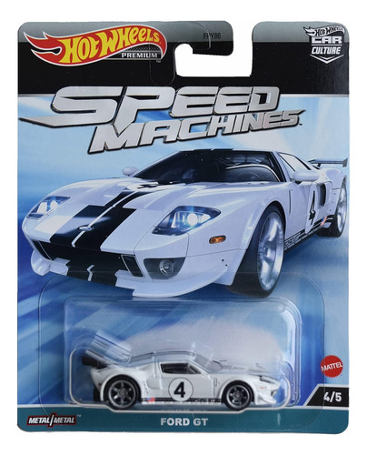 Hot Wheels Ford Gt, Speed Machines Car Culture 4/5