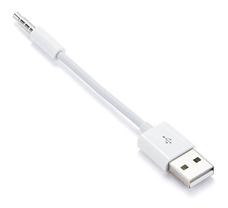Imagen 2 de 9 de Cable Cargador Usb Para iPod Shuffle De 5,5 Cm