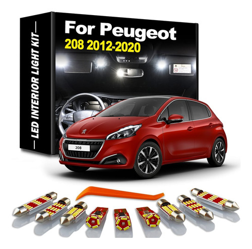 Kit Led Interior Canbus Peugeot 208 - 2008 2012 - 2020