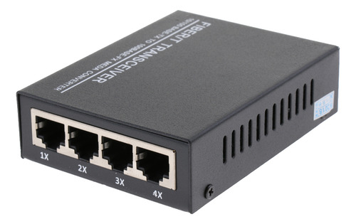 Transceptor De Fibra Convertidor Ethernet De 100 Mbps