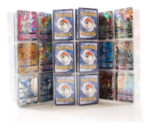 Álbum Cartas Pokémon - Capacidad 432 Cartas + 10 Cartas Gx
