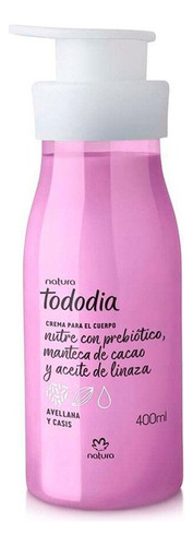 Crema Nutritiva Frambuesa Y Pimienta Rosa 400ml Natura