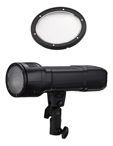 Imagen 7 de 10 de Set Snoot Difusor Panal Domo Barndoor P/ Flash Visico 2