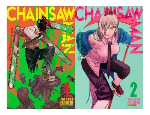 Livro Chainsaw Man, Volume 1 Ao 3 - KIT Lacrado