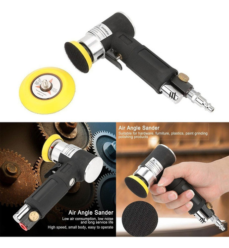 Kit De Minilijadora Neumática Orbital Aleatoria De 2 Pulgada