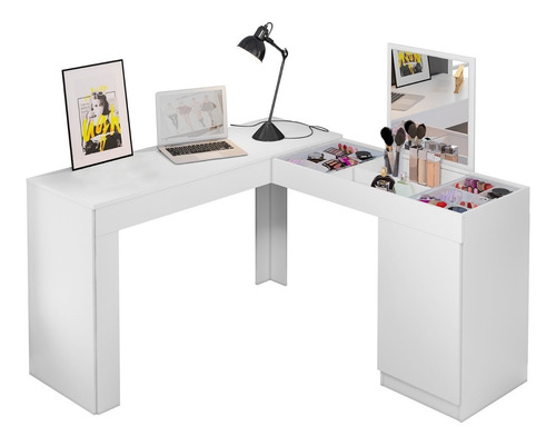 Escritorio Tocador Star Blanco Multimuebles