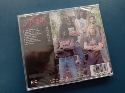 Suffocation Effigy Of The Forgotten Cd, Album